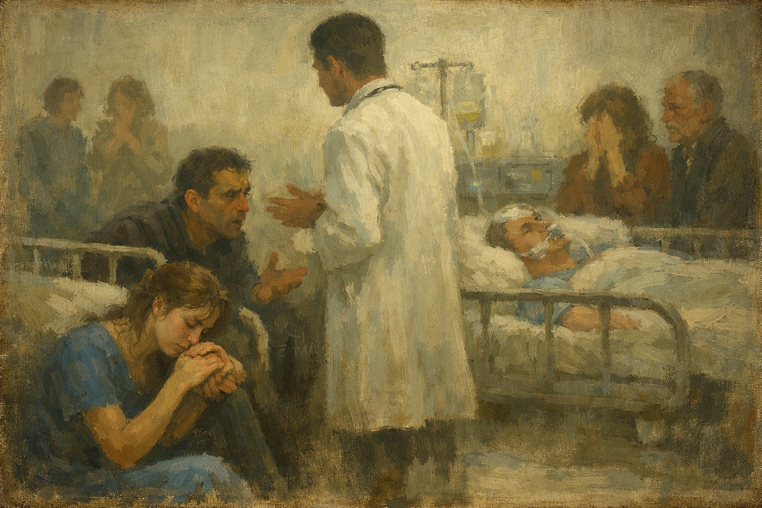 The Hospital Room – A Poem About Panic, Waiting, and Gratitude